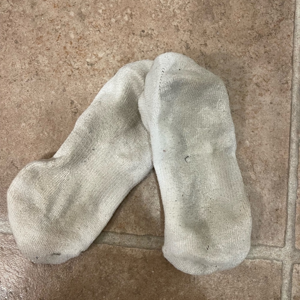 Worn socks
